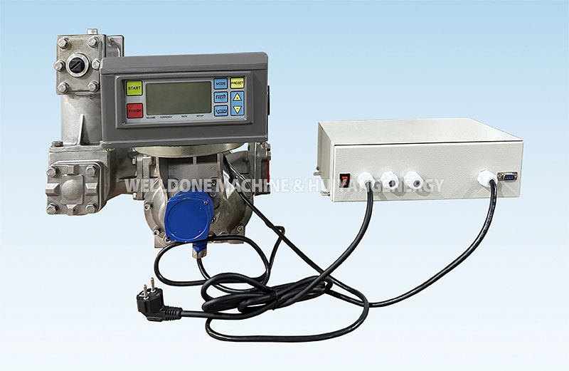 WDEFC Stainless Steel Electronic Pipeline Flowmeter