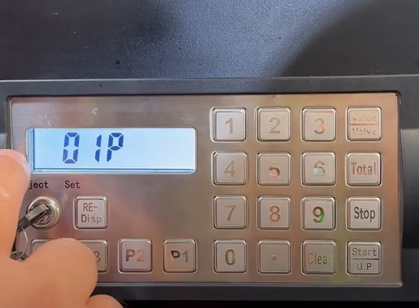 WELLDONE keyboard - 01p Clear the class totals