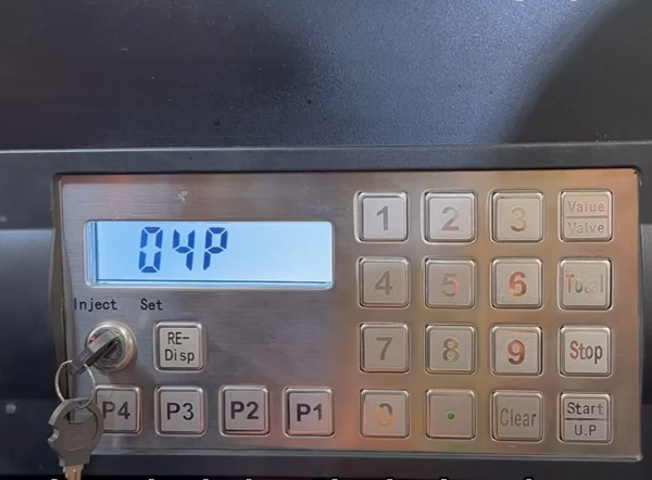 WELLDONE keyboard - 04p Change Operator Password