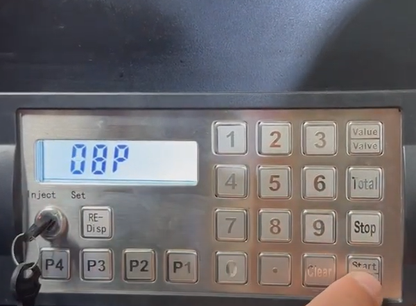 WELLDONE keyboard - 08p Set the printer mode