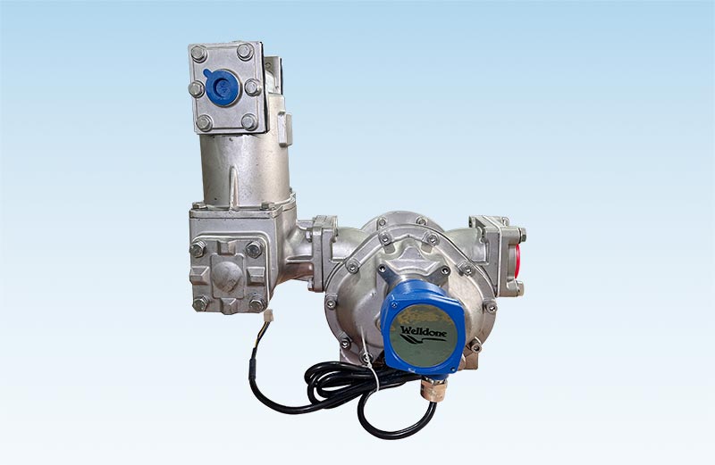 WDTCS-50SS-A Positive Displacement Flow Meter With Pulser