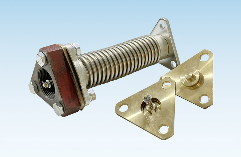 Triangular flange