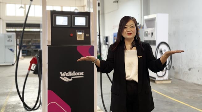 What is the difference between a fuel pump and a fuel dispenser?