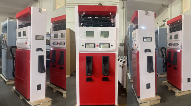 What types of fuels can be dispensed with a fuel dispenser?