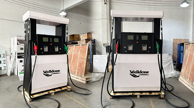 What are smart fuel dispensers and how do they improve efficiency?