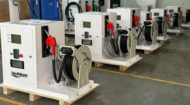 How do fuel dispensers prevent fraud and fuel theft?