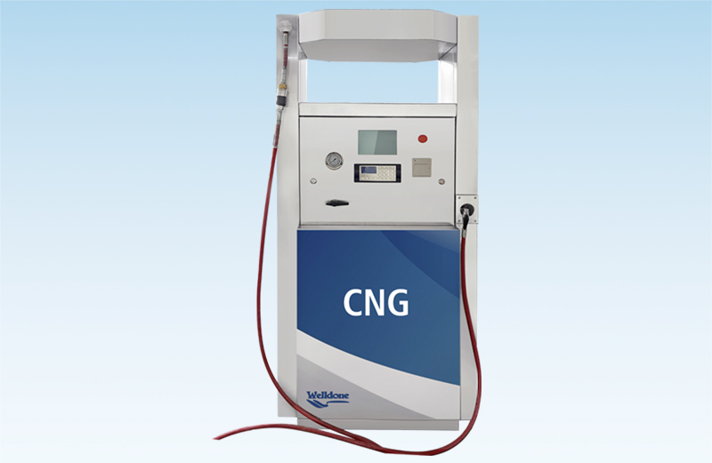 What pressure levels do CNG dispensers operate at?
