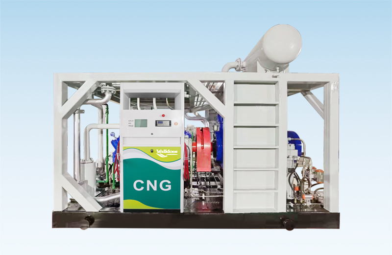 How do CNG dispensers prevent gas leakage?