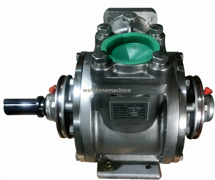 WDYB Self Priming Rotary Vane Pump Yongjia Welldone Machine Co.,Ltd.